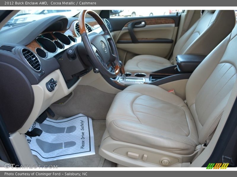 Cocoa Metallic / Cashmere 2012 Buick Enclave AWD