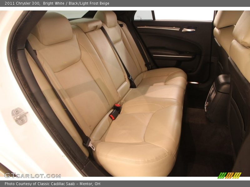 Bright White / Black/Light Frost Beige 2011 Chrysler 300