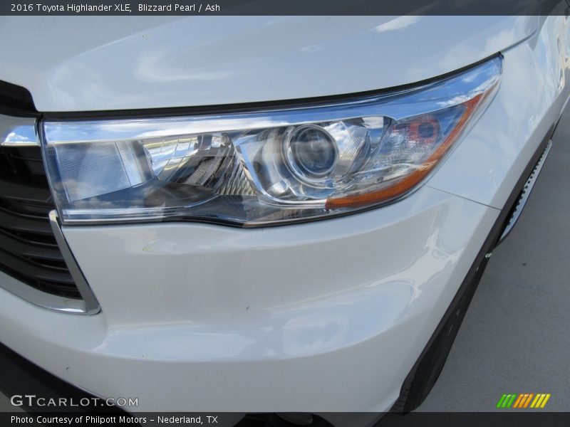 Blizzard Pearl / Ash 2016 Toyota Highlander XLE