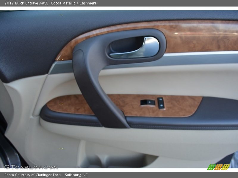 Cocoa Metallic / Cashmere 2012 Buick Enclave AWD