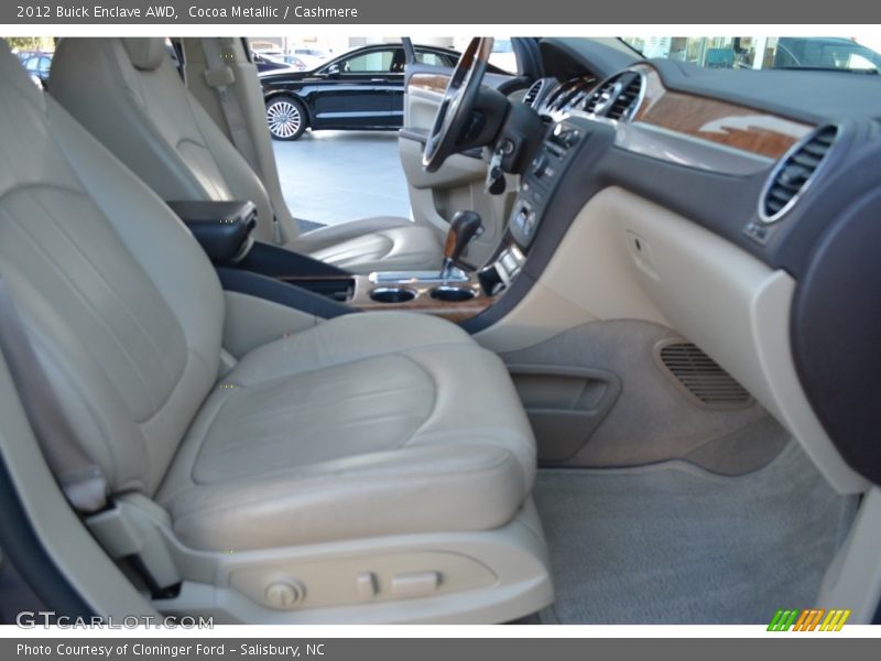 Cocoa Metallic / Cashmere 2012 Buick Enclave AWD