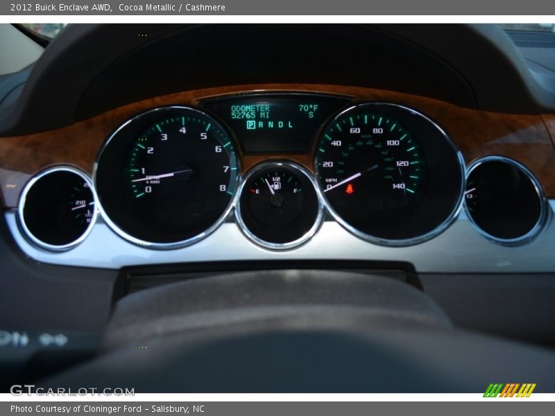 Cocoa Metallic / Cashmere 2012 Buick Enclave AWD