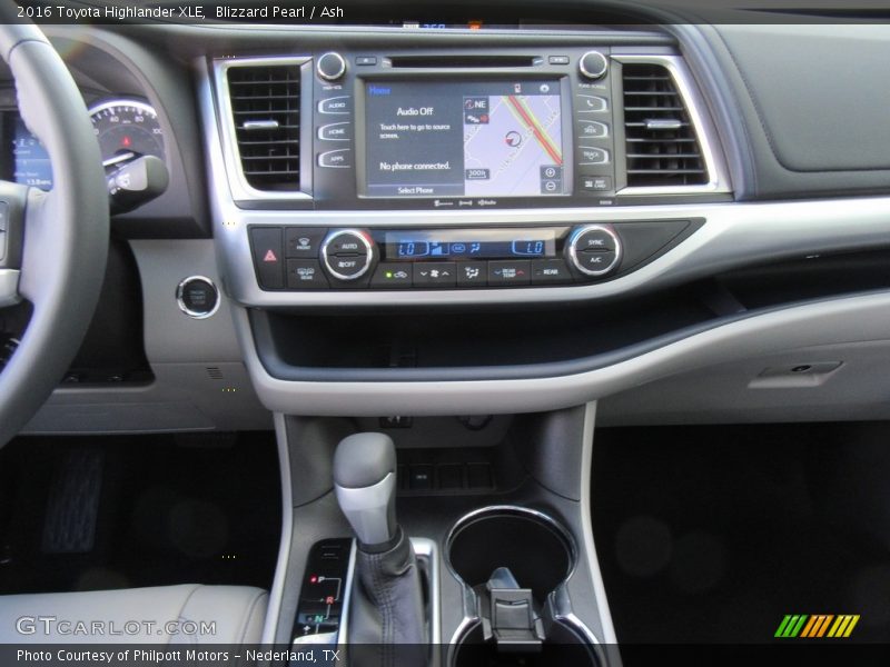 Blizzard Pearl / Ash 2016 Toyota Highlander XLE