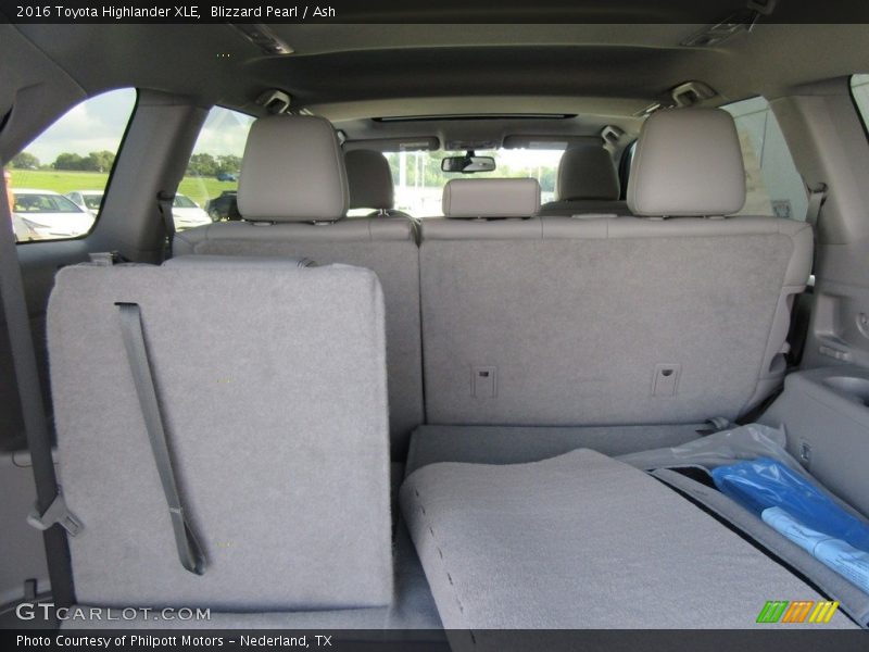 Blizzard Pearl / Ash 2016 Toyota Highlander XLE