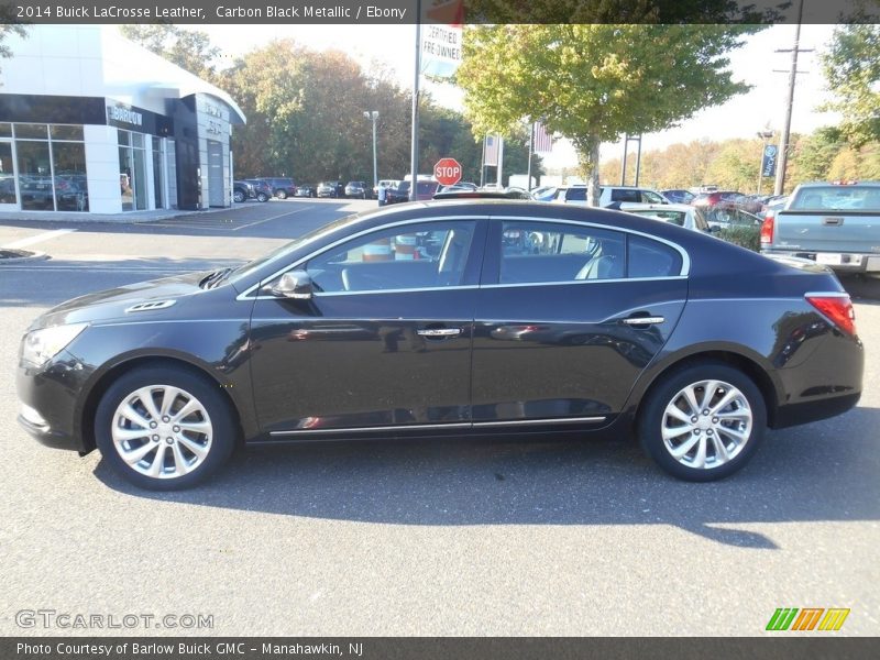 Carbon Black Metallic / Ebony 2014 Buick LaCrosse Leather