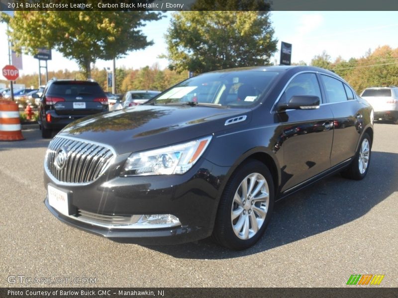 Carbon Black Metallic / Ebony 2014 Buick LaCrosse Leather
