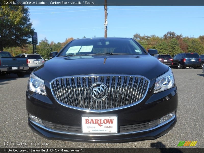 Carbon Black Metallic / Ebony 2014 Buick LaCrosse Leather