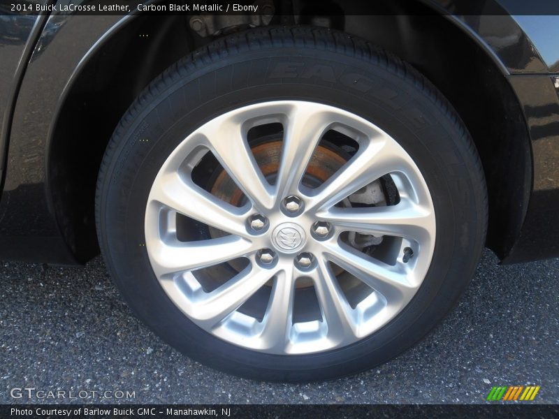 Carbon Black Metallic / Ebony 2014 Buick LaCrosse Leather