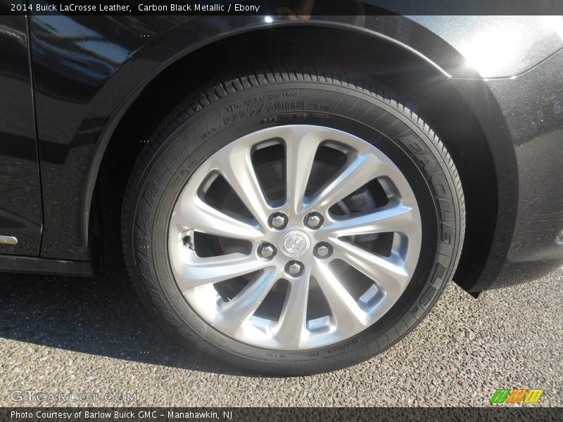 Carbon Black Metallic / Ebony 2014 Buick LaCrosse Leather