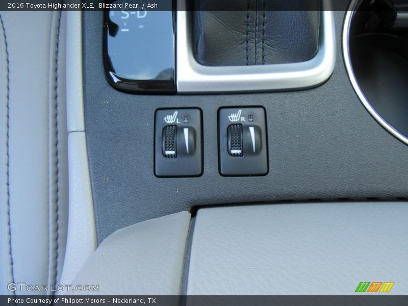 Blizzard Pearl / Ash 2016 Toyota Highlander XLE