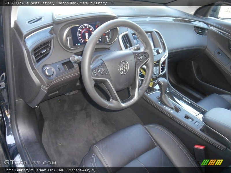 Carbon Black Metallic / Ebony 2014 Buick LaCrosse Leather