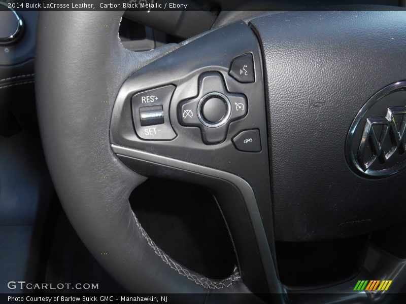 Carbon Black Metallic / Ebony 2014 Buick LaCrosse Leather