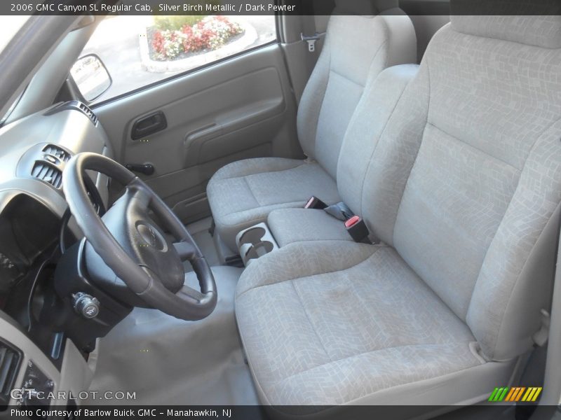 Silver Birch Metallic / Dark Pewter 2006 GMC Canyon SL Regular Cab