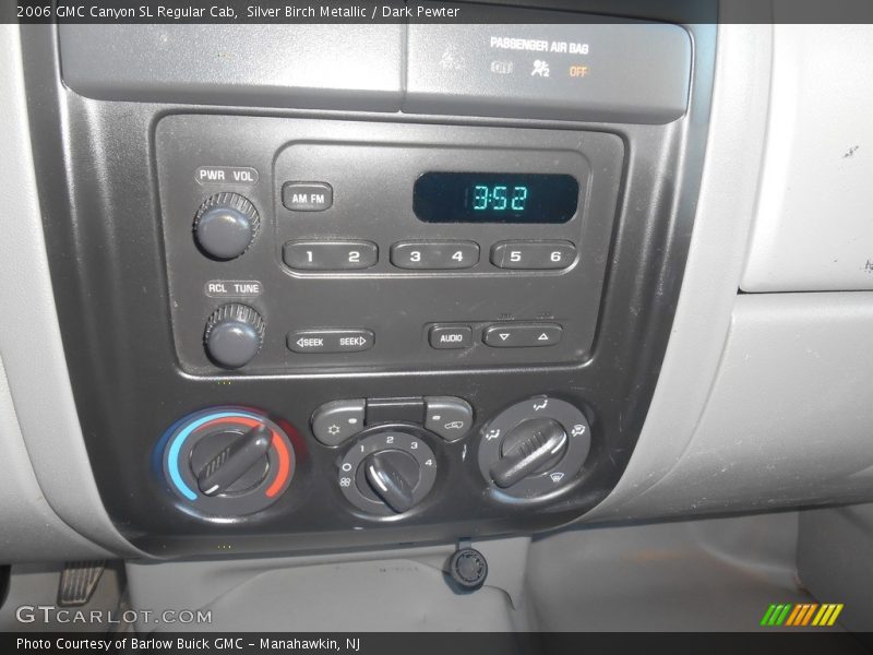 Silver Birch Metallic / Dark Pewter 2006 GMC Canyon SL Regular Cab