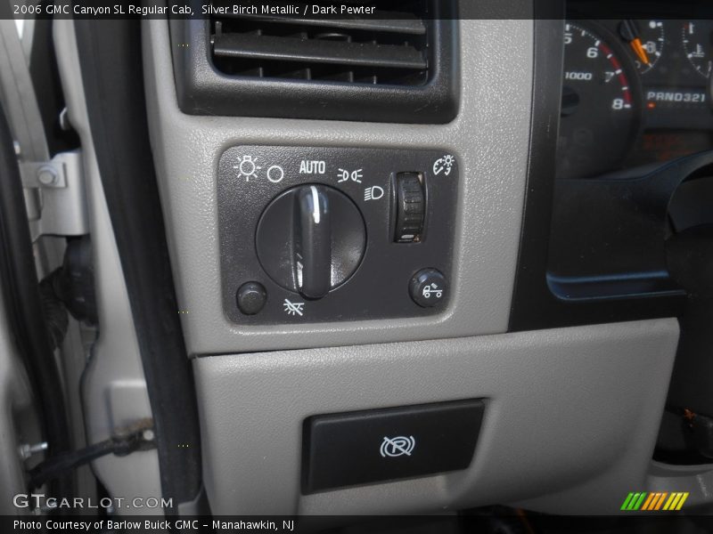 Silver Birch Metallic / Dark Pewter 2006 GMC Canyon SL Regular Cab