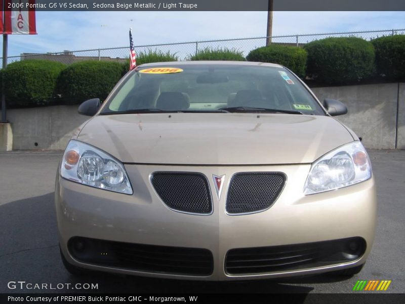 Sedona Beige Metallic / Light Taupe 2006 Pontiac G6 V6 Sedan