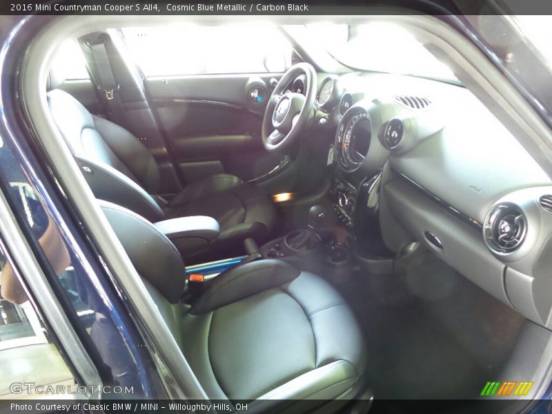 Cosmic Blue Metallic / Carbon Black 2016 Mini Countryman Cooper S All4