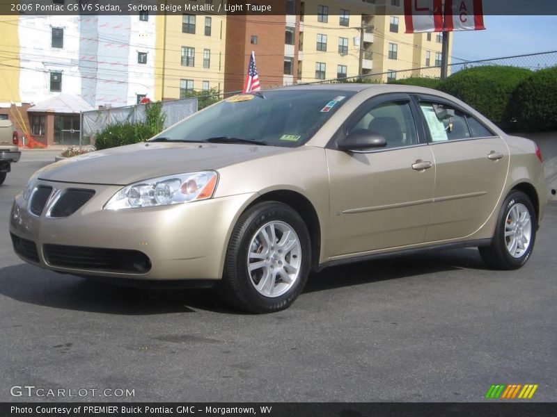 Sedona Beige Metallic / Light Taupe 2006 Pontiac G6 V6 Sedan