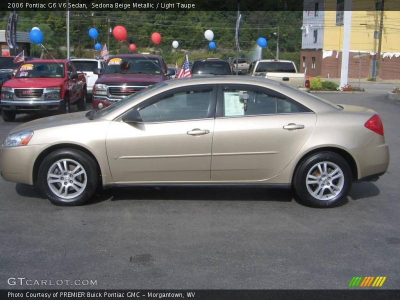 Sedona Beige Metallic / Light Taupe 2006 Pontiac G6 V6 Sedan