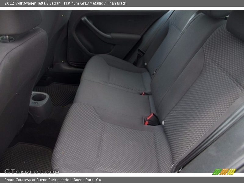 Platinum Gray Metallic / Titan Black 2012 Volkswagen Jetta S Sedan
