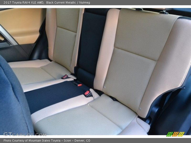 Black Current Metallic / Nutmeg 2017 Toyota RAV4 XLE AWD