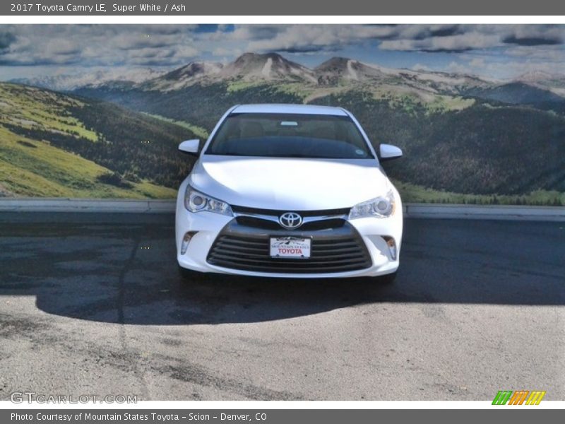 Super White / Ash 2017 Toyota Camry LE