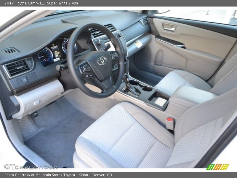 Super White / Ash 2017 Toyota Camry LE