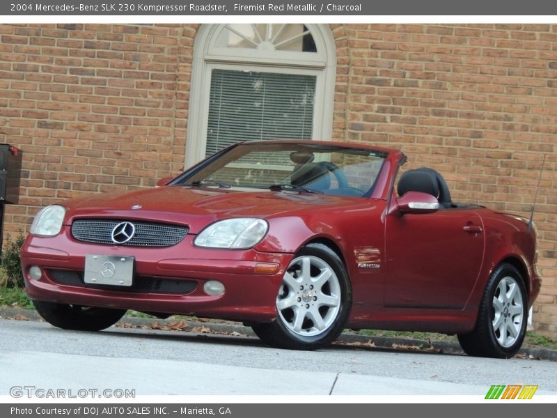 Front 3/4 View of 2004 SLK 230 Kompressor Roadster