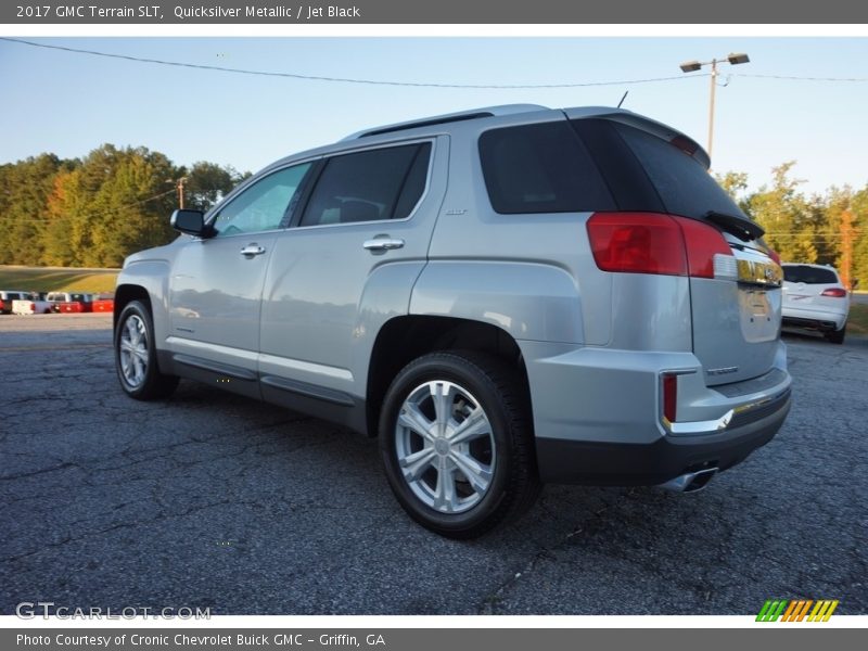 Quicksilver Metallic / Jet Black 2017 GMC Terrain SLT