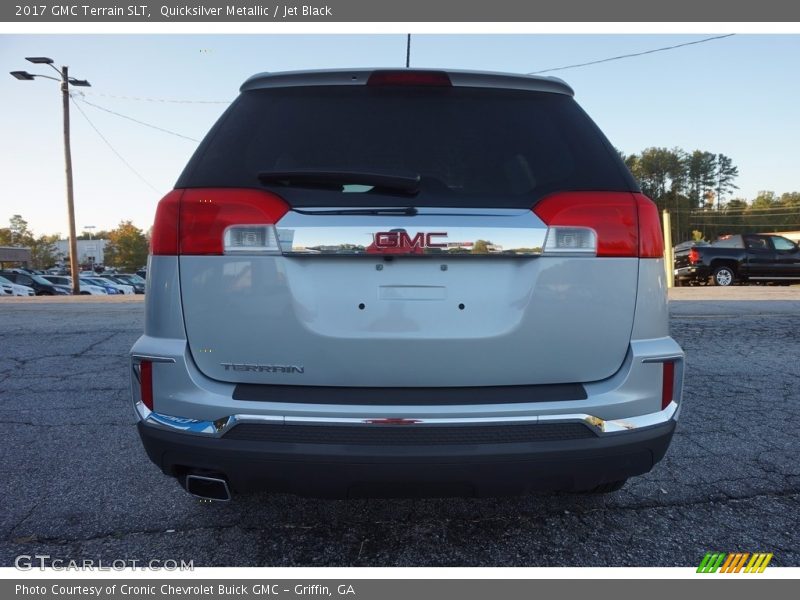 Quicksilver Metallic / Jet Black 2017 GMC Terrain SLT