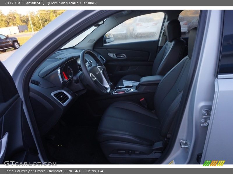 Quicksilver Metallic / Jet Black 2017 GMC Terrain SLT