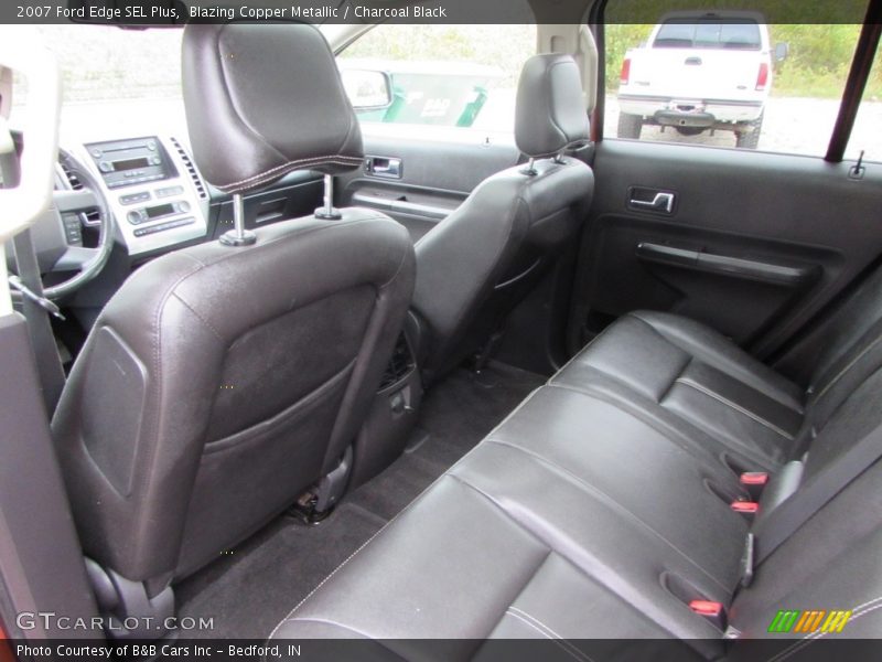 Blazing Copper Metallic / Charcoal Black 2007 Ford Edge SEL Plus