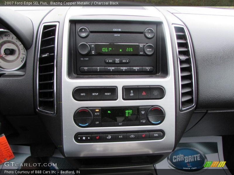 Blazing Copper Metallic / Charcoal Black 2007 Ford Edge SEL Plus