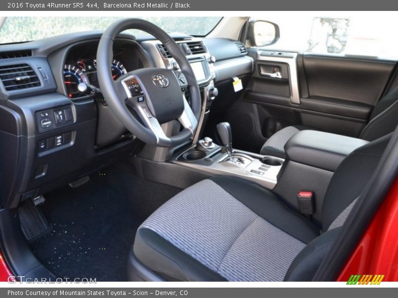 Barcelona Red Metallic / Black 2016 Toyota 4Runner SR5 4x4
