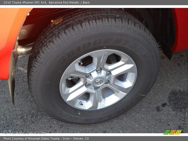 Barcelona Red Metallic / Black 2016 Toyota 4Runner SR5 4x4