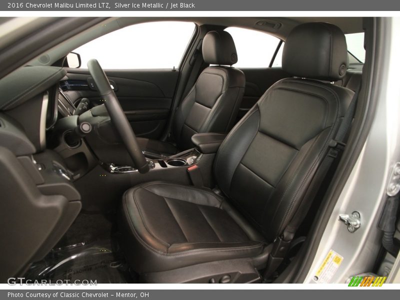 Silver Ice Metallic / Jet Black 2016 Chevrolet Malibu Limited LTZ
