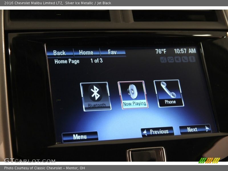 Silver Ice Metallic / Jet Black 2016 Chevrolet Malibu Limited LTZ