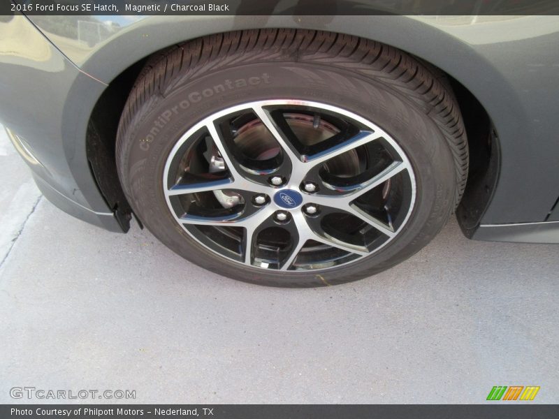 Magnetic / Charcoal Black 2016 Ford Focus SE Hatch