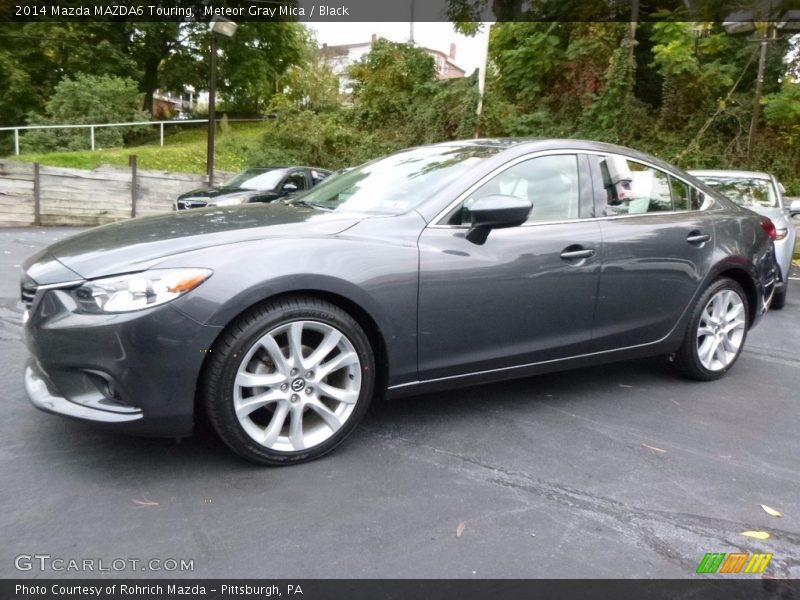 Meteor Gray Mica / Black 2014 Mazda MAZDA6 Touring