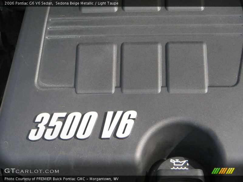 Sedona Beige Metallic / Light Taupe 2006 Pontiac G6 V6 Sedan