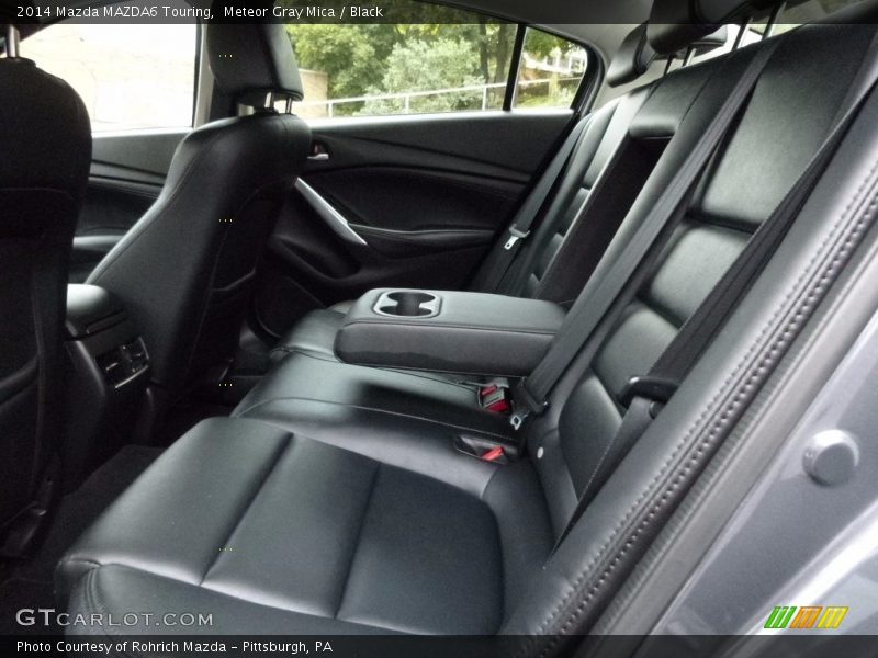 Meteor Gray Mica / Black 2014 Mazda MAZDA6 Touring