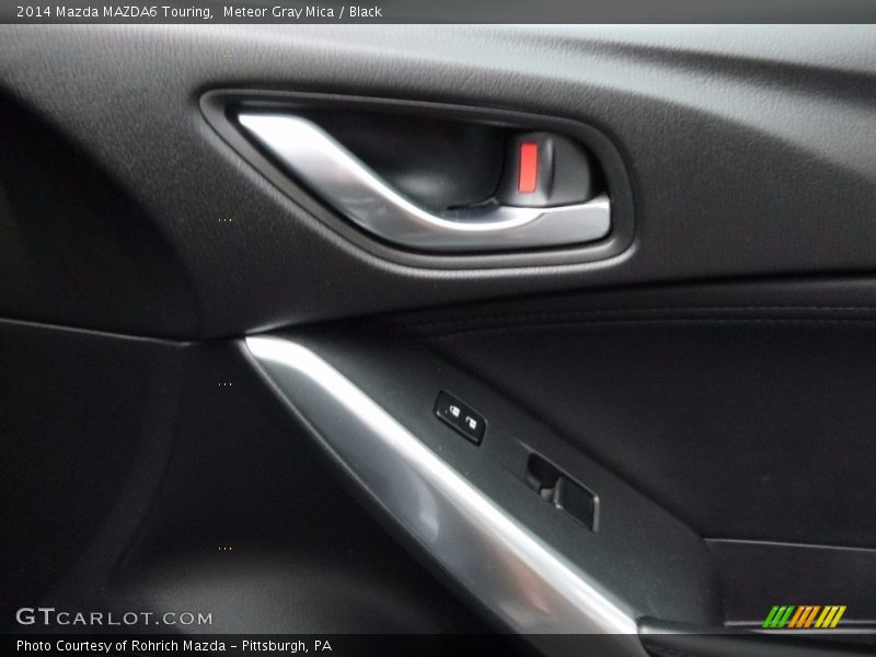 Meteor Gray Mica / Black 2014 Mazda MAZDA6 Touring