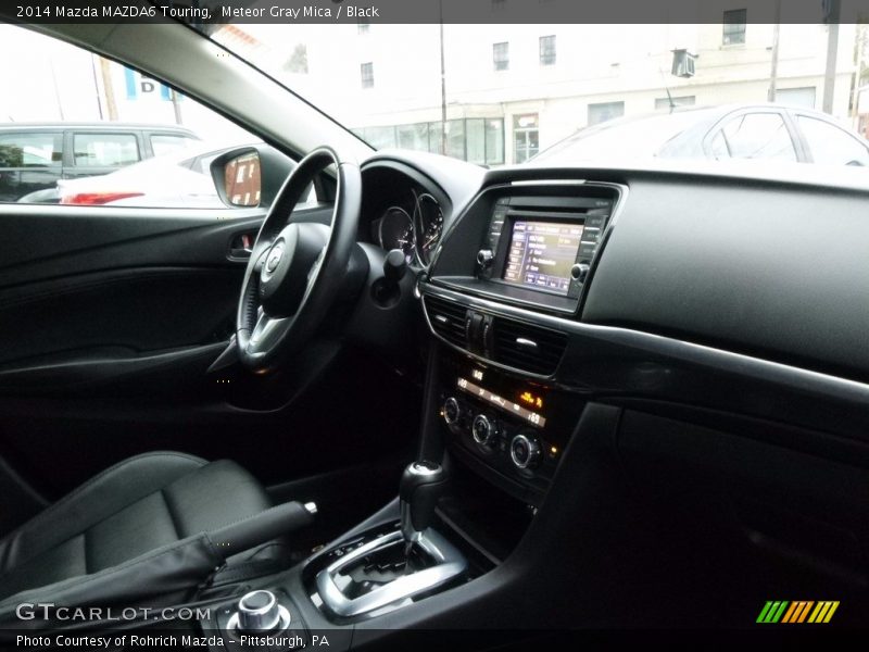 Meteor Gray Mica / Black 2014 Mazda MAZDA6 Touring