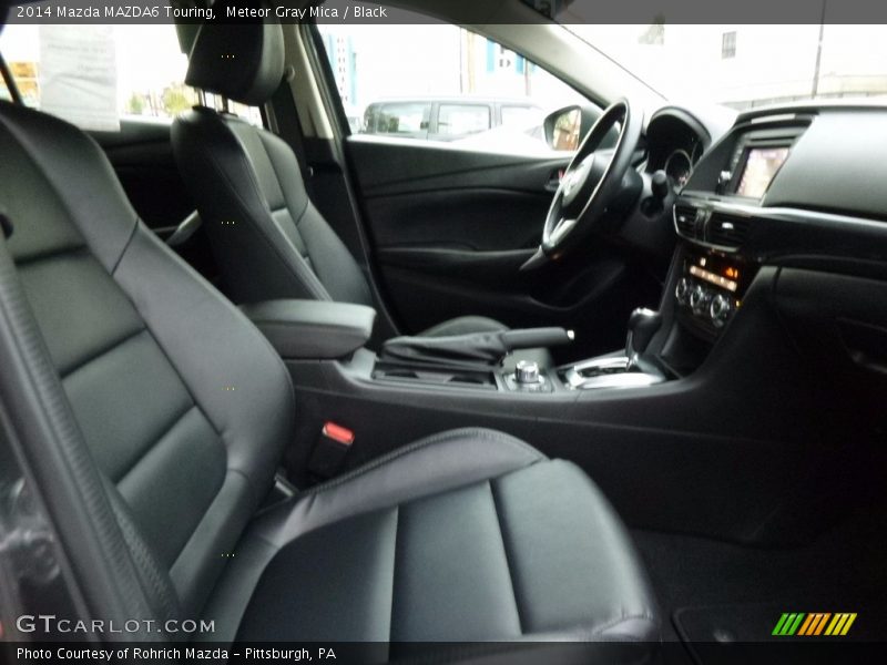 Meteor Gray Mica / Black 2014 Mazda MAZDA6 Touring