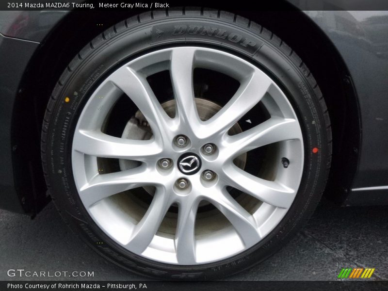 Meteor Gray Mica / Black 2014 Mazda MAZDA6 Touring