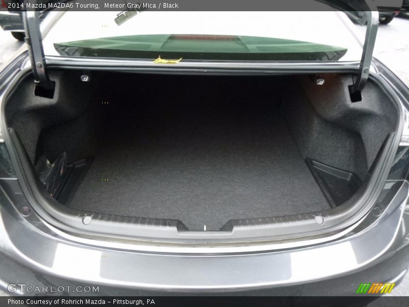 Meteor Gray Mica / Black 2014 Mazda MAZDA6 Touring