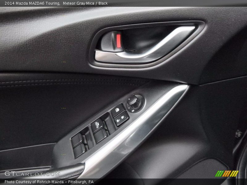 Meteor Gray Mica / Black 2014 Mazda MAZDA6 Touring