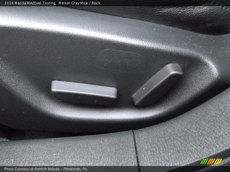 Meteor Gray Mica / Black 2014 Mazda MAZDA6 Touring