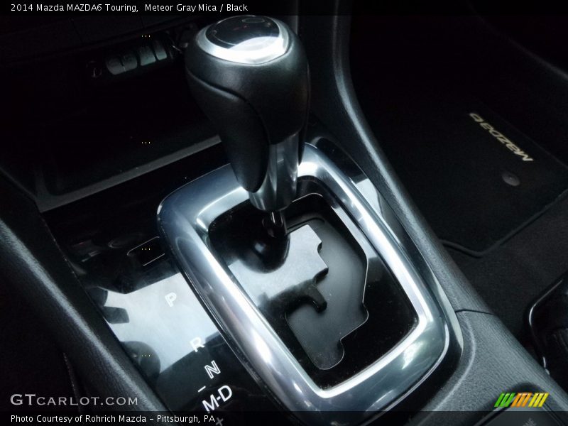 Meteor Gray Mica / Black 2014 Mazda MAZDA6 Touring