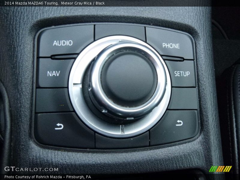 Meteor Gray Mica / Black 2014 Mazda MAZDA6 Touring